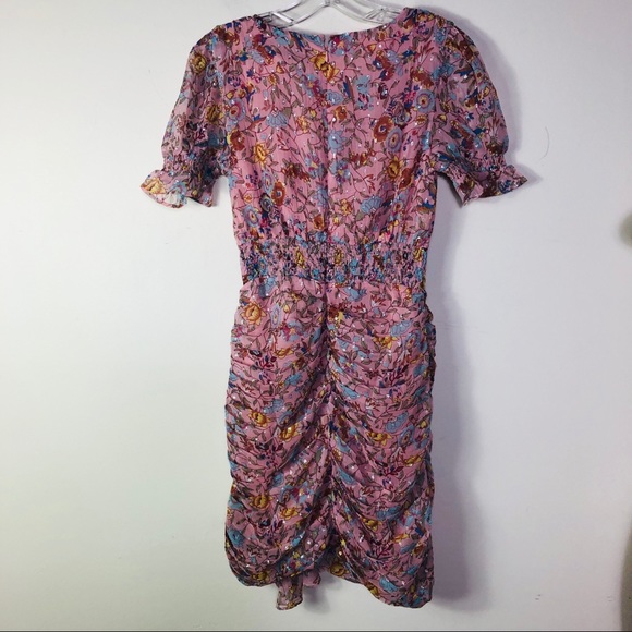 WALTER BAKER NWT Pink floral dress back zipper SIZE: 4 - Picture 10 of 11